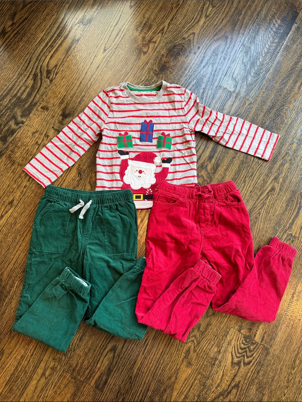 Gymboree holiday pants and shirt